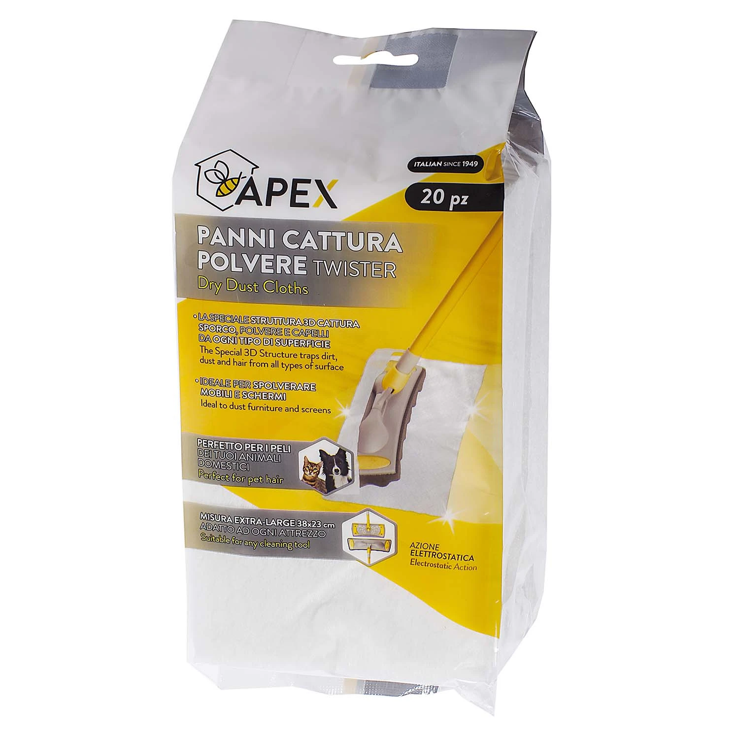 APEX  DUST CLOTH REFILLS 23x38CM