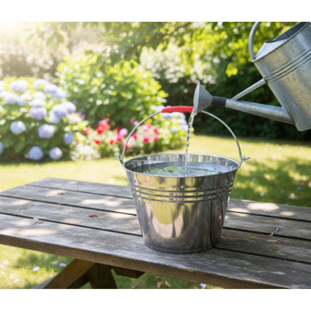 COSBRO STEEL BUCKET 10L 30CM - Image 2