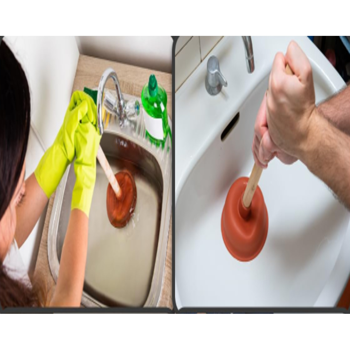 COSBRO WOODEN HAND TOILET PLUNGER - Image 2