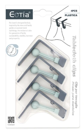 EOTIA TABLECLOTH CLIPS 4PCS - Image 1