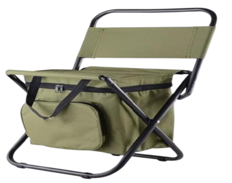 METAL OUTDOOR ARMY CHAIR 35cmX28cmX58cm