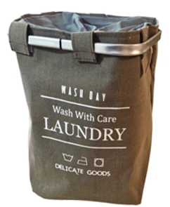 LAUNDRY BAG + METAL BASE  40X50CM - Image 1