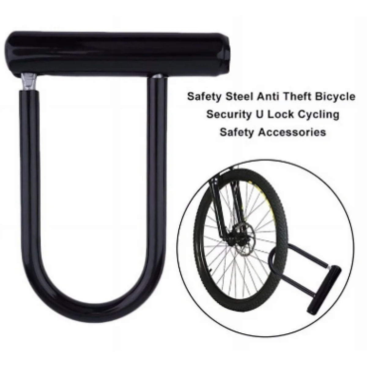 U-LOCK WITH KEY  26 x 18cm - Image 2