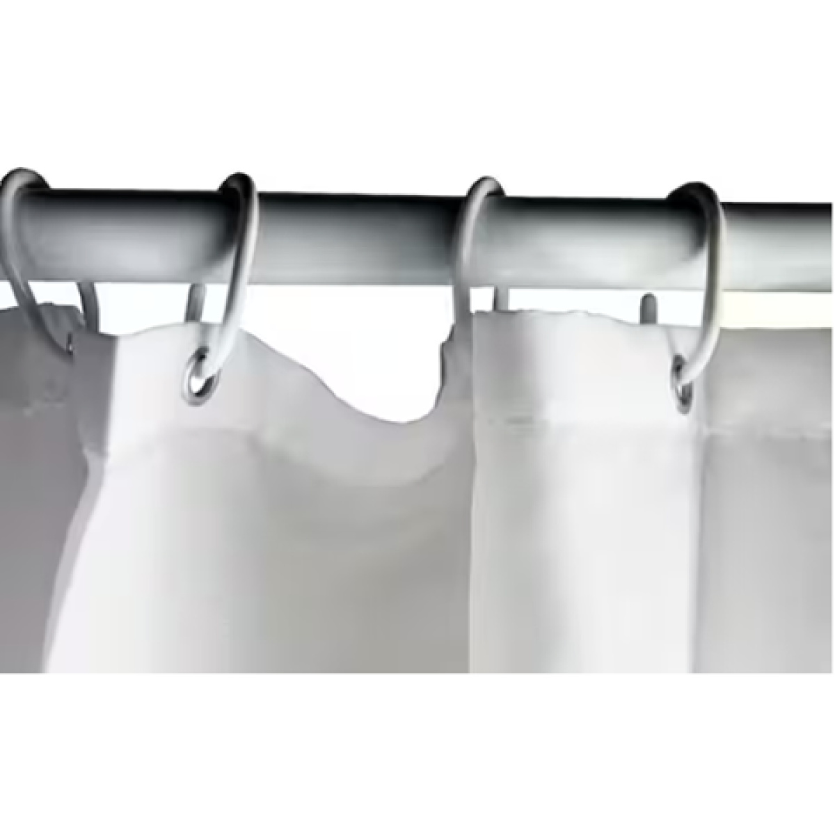 ONLYSUN SHOWER CURTAIN 180X200cm+12RINGS - Image 3