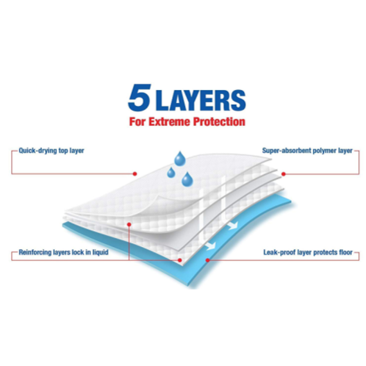 NUNBEL PET  TRAINING PADS  60*60CM - Image 3