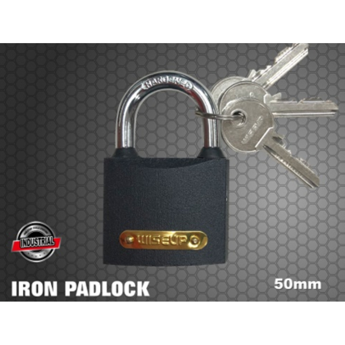 WISEUP IRON PADLOCK 50MM - Image 2