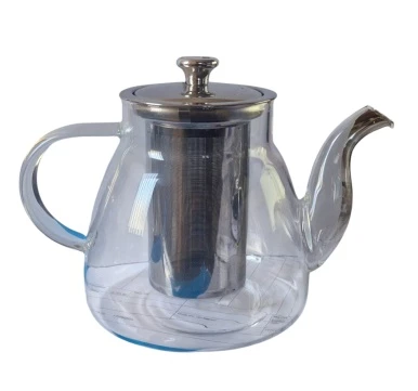 GLASS TEAPOT + FILTER 1000ML - Image 1