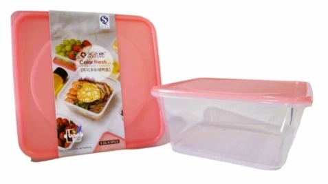 image1105 COSBRO TUPPER SQUARE 1200ml 3pcs - Image 1