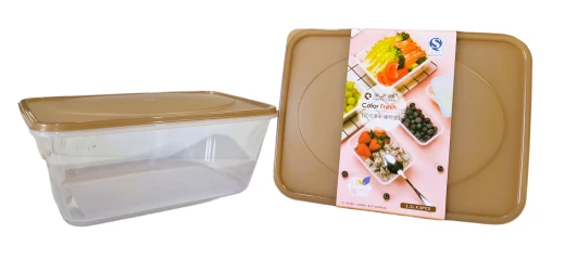 COSBRO TUPPER  RECTA.  1100ml 3pcs - Image 1