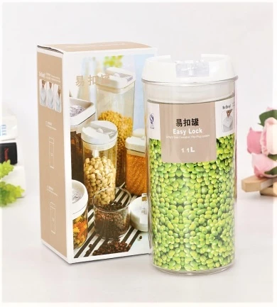 EASY LOCK ROUND PLASTIC  1100ml