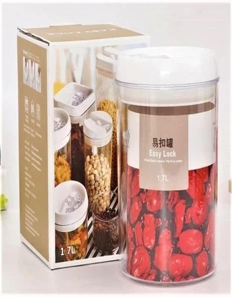 EASY LOCK ROUND PLASTIC  1700ml