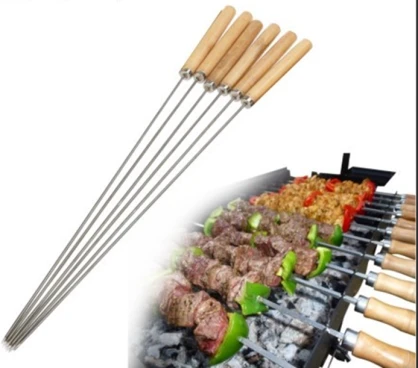 BBQ MASTER GRILL SKEWERS   6pcs  55x0.45cm - Image 3