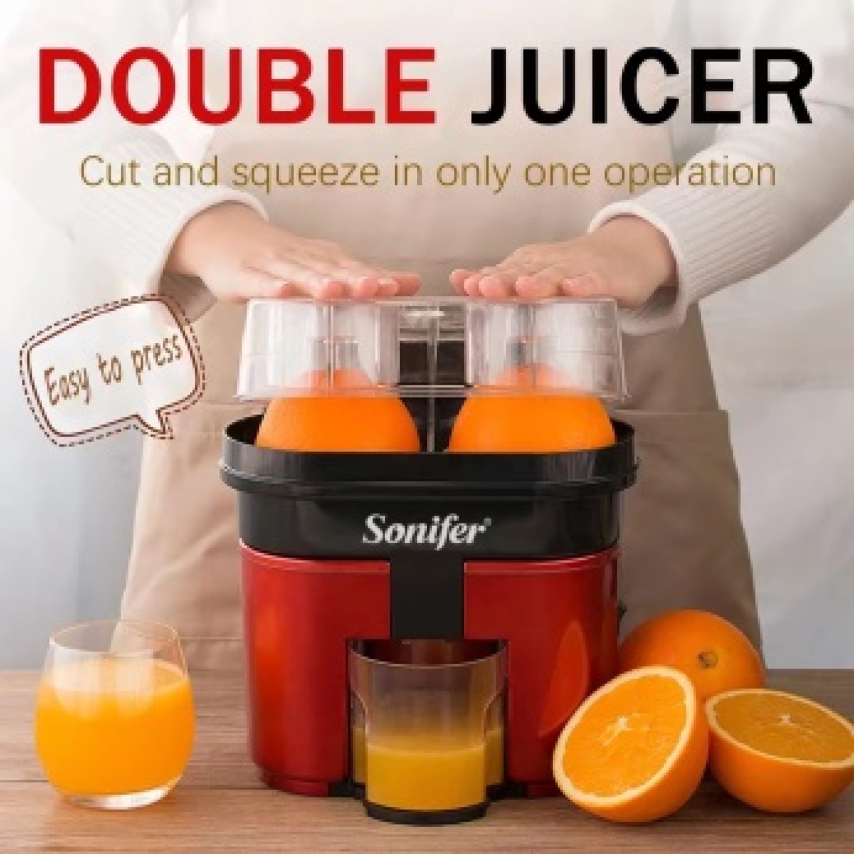 SONIFER CITRUS DOUBLE JUICER 90W - Image 2