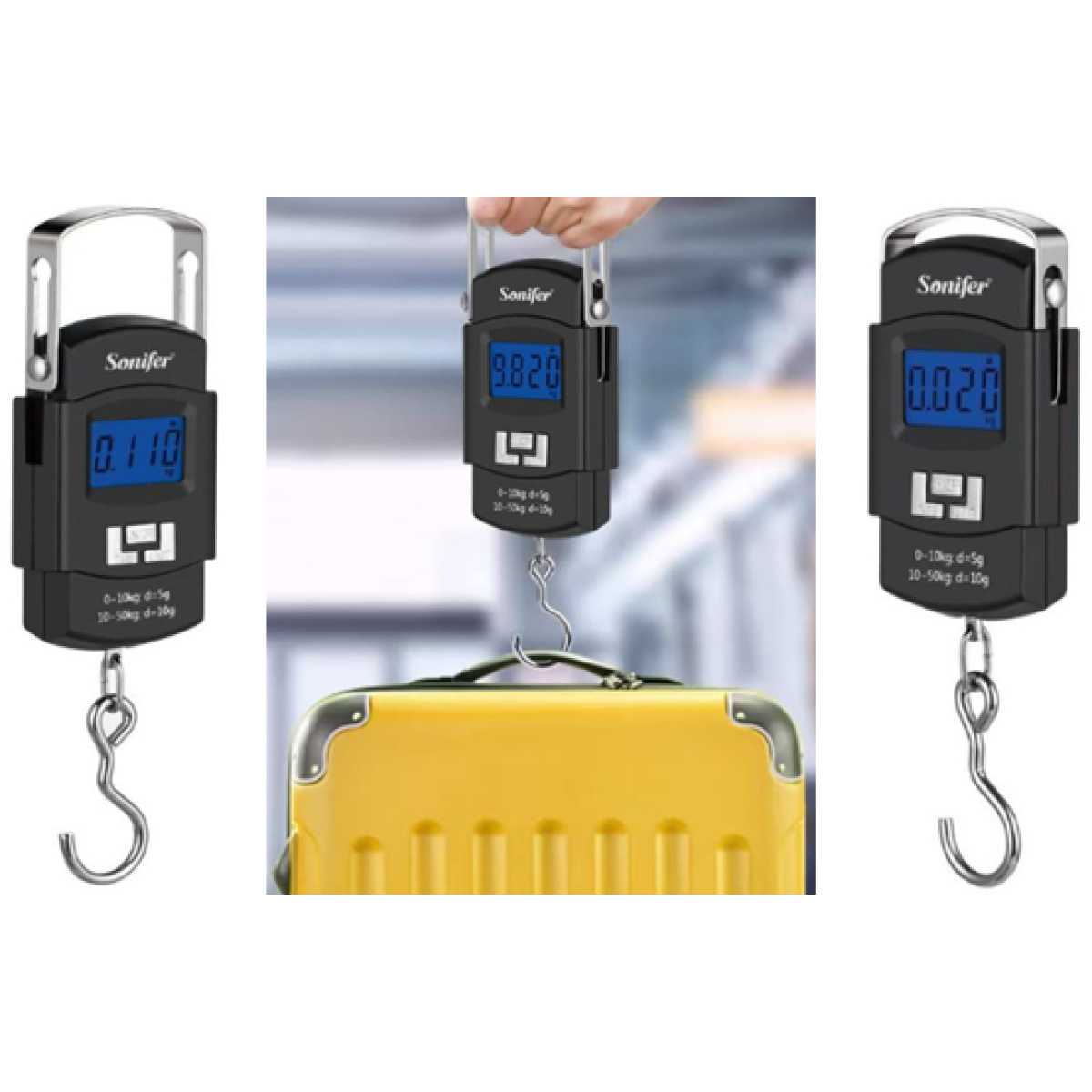 SONIFER PORTABLE ELECTRIC  SCALE MAX:50KG - Image 2