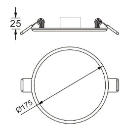 LED FLEXI SLIM PANEL 15W 6000K - Image 2