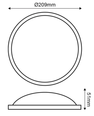LED DARIA WALL IP65 20W 6000K - Image 2