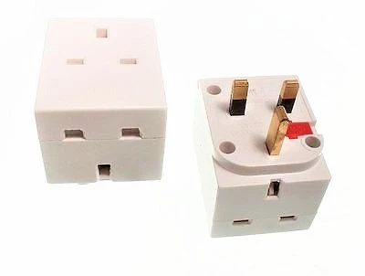 ADAPTOR UK 3WAYS 13AMP - Image 1
