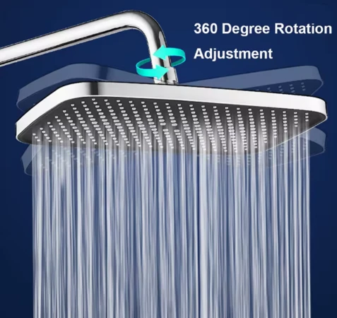 COSBRO SHOWER HEAD SQUARE 21X32CM - Image 2