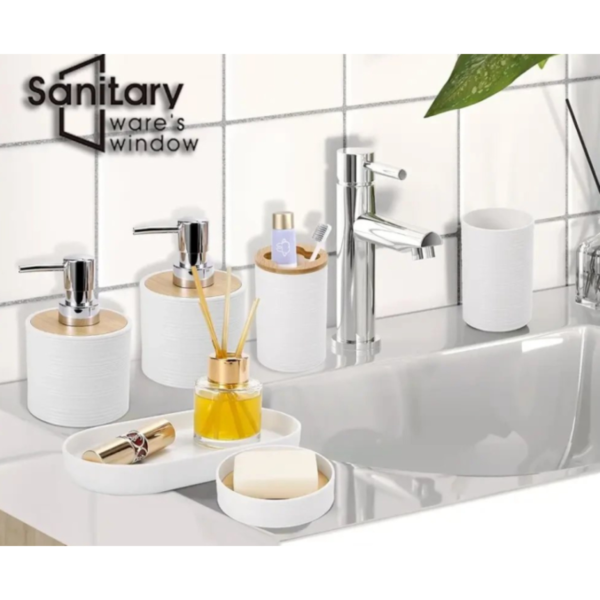 SANITARY BATH SET 4PCS - Image 2