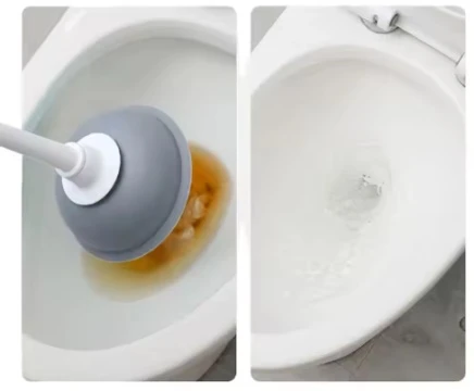 COSBRO PLASTIC HAND TOILET PLUNGER - Image 2