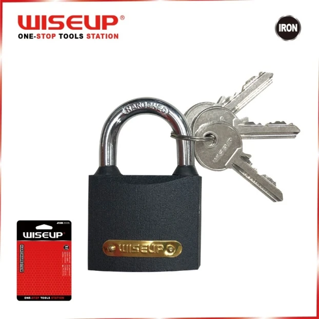 WISEUP IRON PADLOCK 63MM