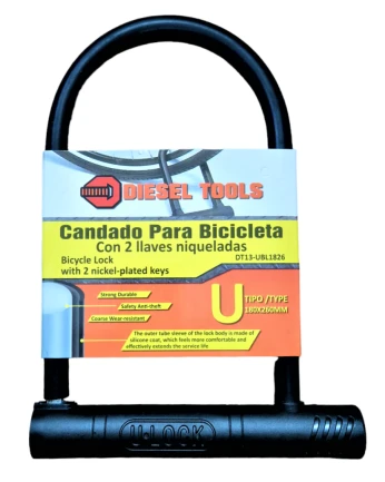 U-LOCK WITH KEY  26 x 18cm - Image 1