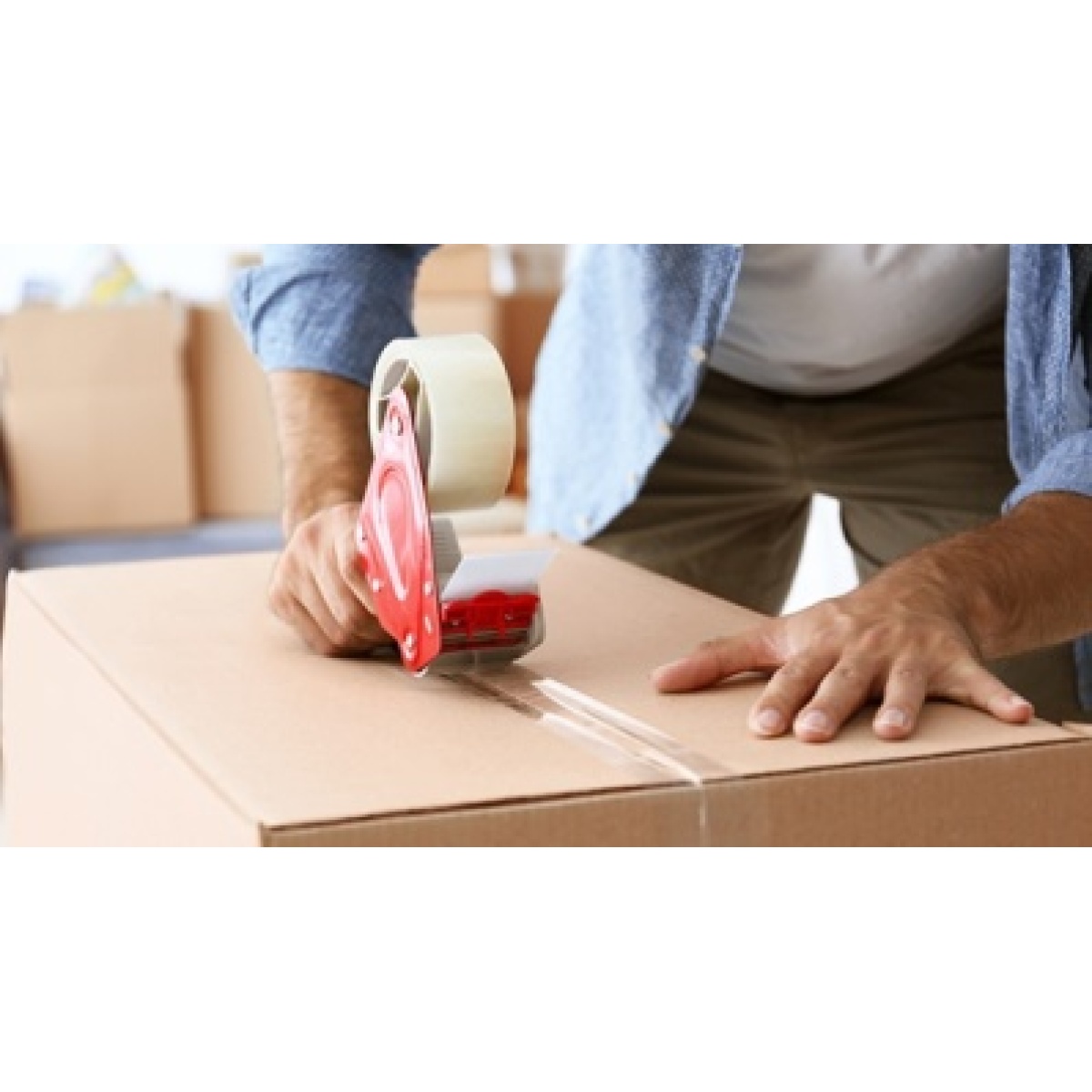 STRONGER CLEAR TAPE  100mX48mm - Image 2