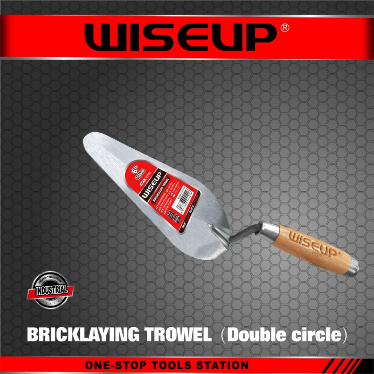 WISEUP BRICKLAYING TROWEL  8