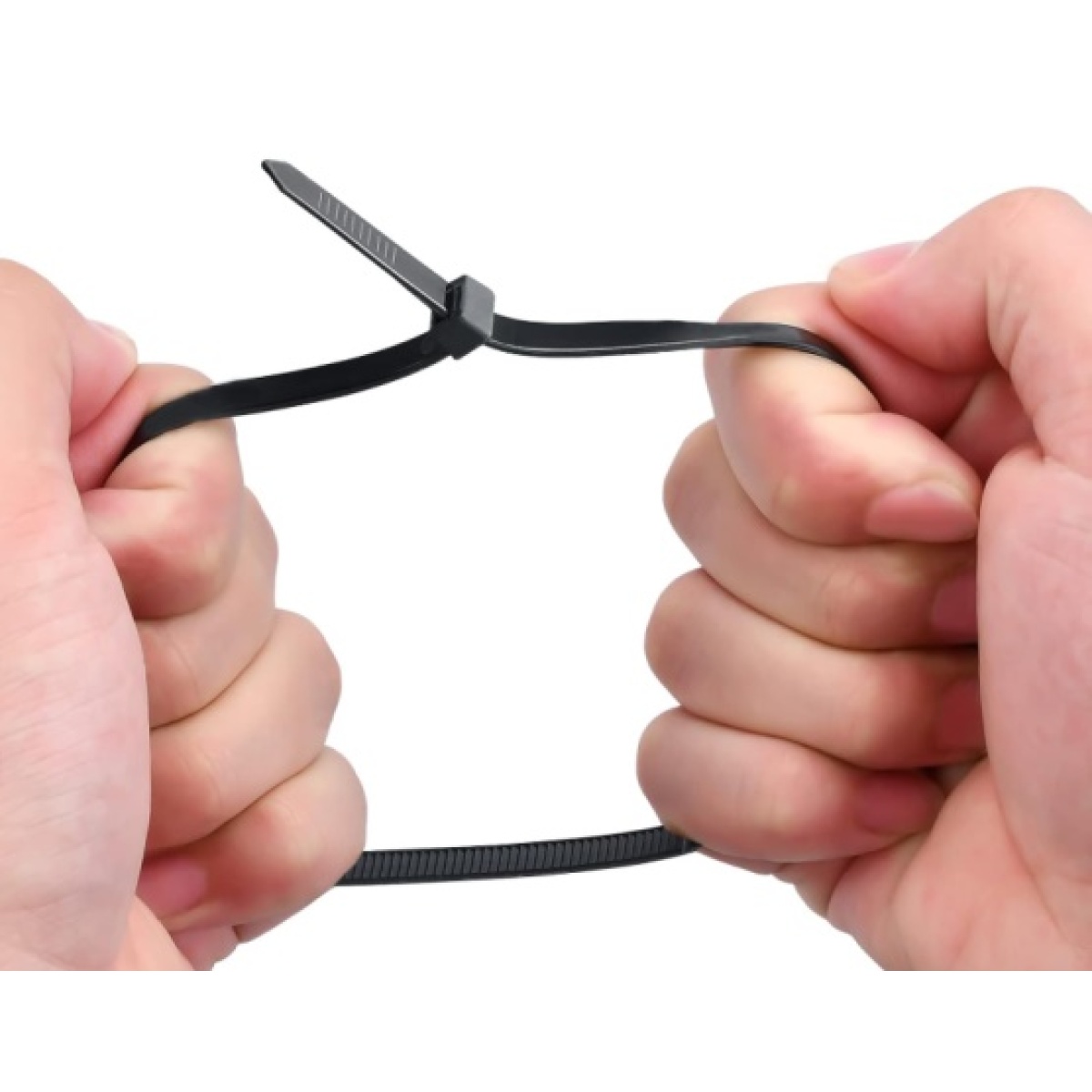 WISEUP BLACK CABLE TIE  3,6X200MM 100PCS - Image 2