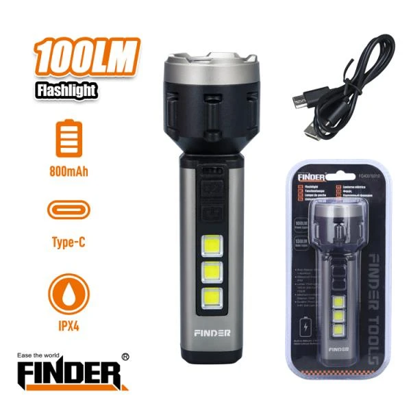 FINDER FLASHLIGHT 100LM  TYPE-C