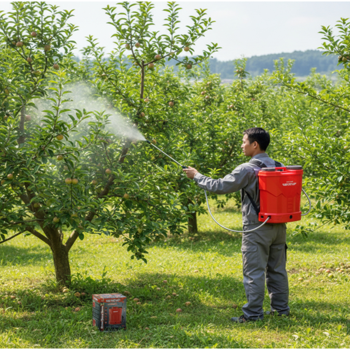 WISEUP BATTERY SPRAYER  20L 12V 8Ah - Image 4