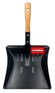 METAL DUST. WITH WOODEN HAND 23X19X44 cm - Image 1