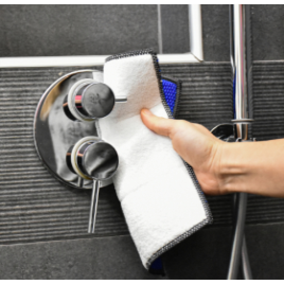 APEX M/FIBRE SPONGE SHOWER  24X17cm - Image 2