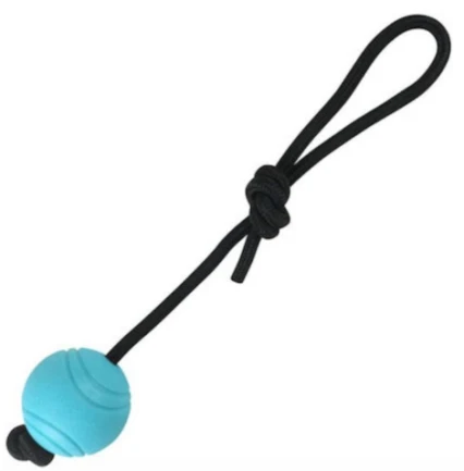 NUNBELL PET RUBBER  BALL+ROPE - Image 2