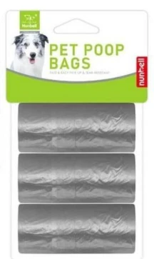 NUNBELL  PET  POOP  BAGS 3PCS