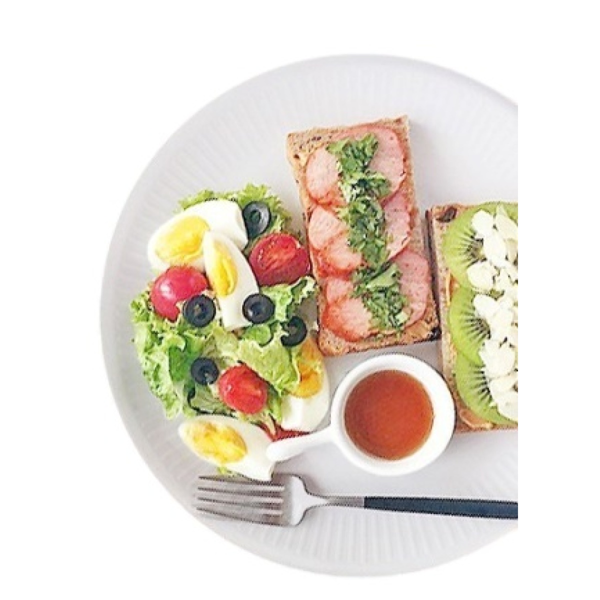 4SEASON S/CANE PLATE 23CM 10PCS - Image 2