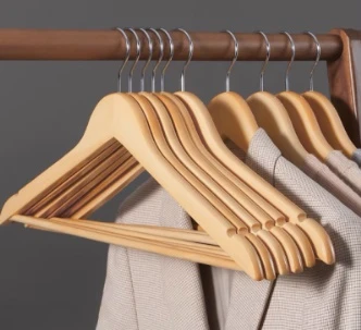 WOODEN HANGERS  3pcs - Image 2