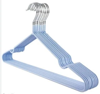 METAL/PVC HANGERS 10pcs - Image 2