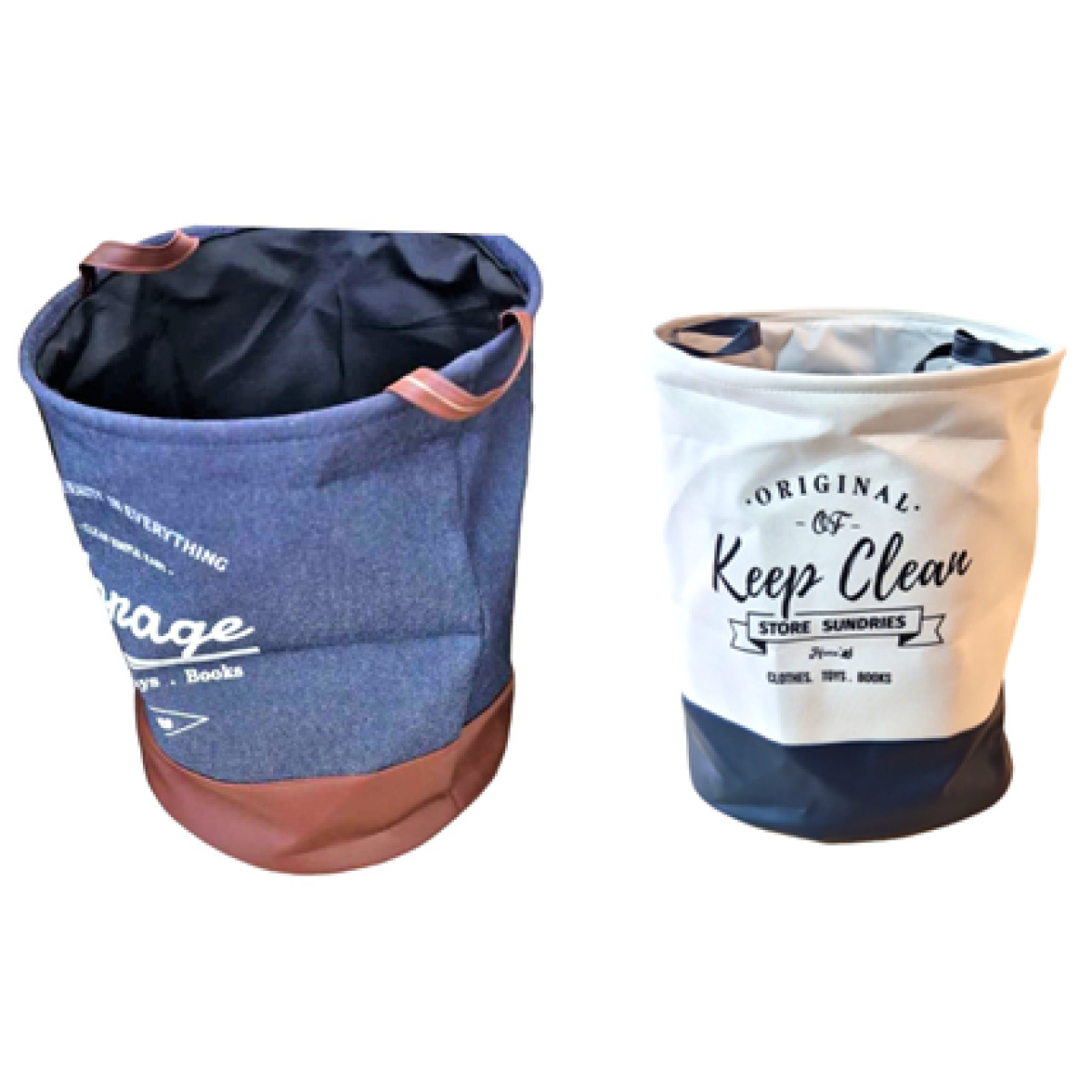 STORAGE FABRIC BAG L 40X50CM - Image 2