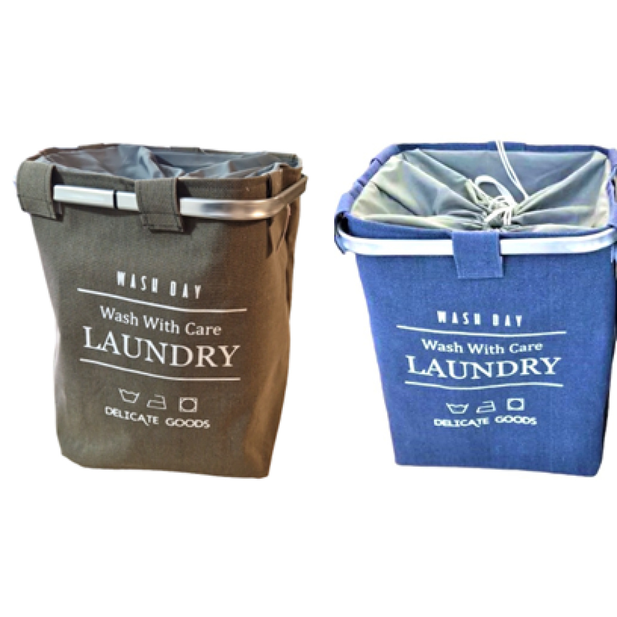 LAUNDRY BAG + METAL BASE  40X50CM - Image 2