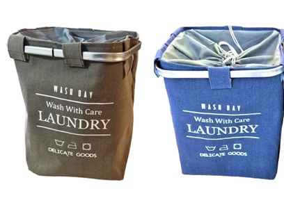 LAUNDRY BAG + METAL BASE  40X50CM - Image 2