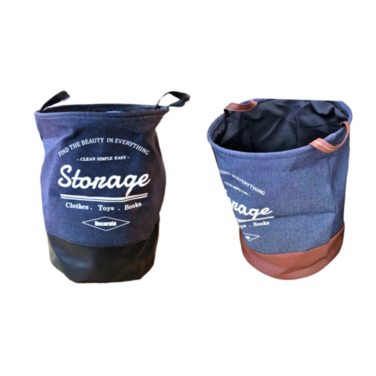 STORAGE FABRIC BAG SM 35X45CM - Image 2