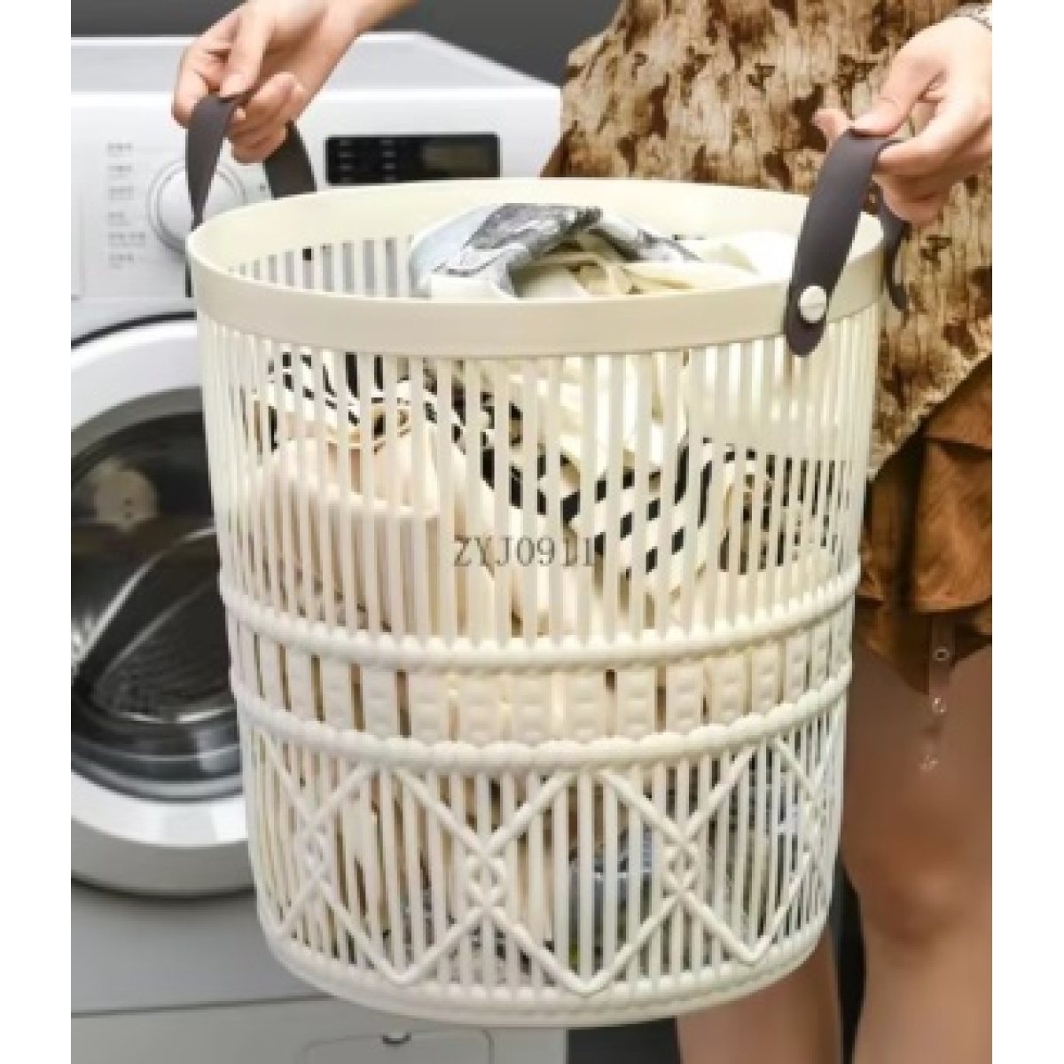 LAUNDRY BASKET 36X38CM - Image 2