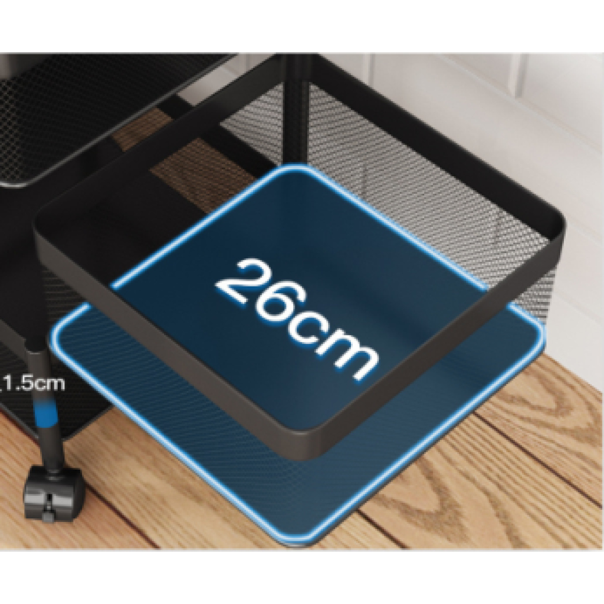 COSBRO IRON STAND RUCK SQUARE 1X5   95cm - Image 2