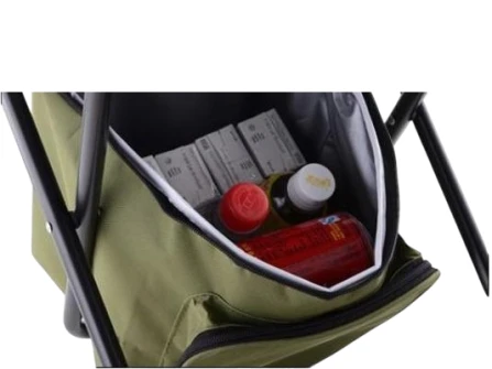 METAL OUTDOOR ARMY CHAIR 35cmX28cmX58cm - Image 2