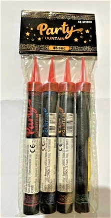 PARTY FOUNTAIN 45sec. 4PCS - Image 1