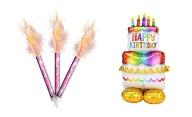 PARTY FOUNTAIN 45sec. 4PCS - Image 2