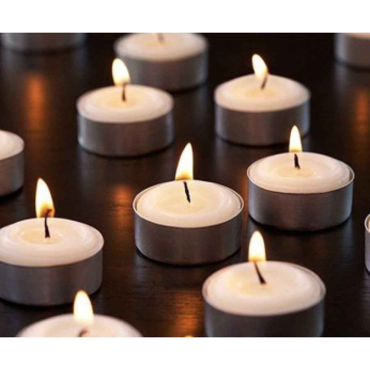 TEALIGHTS 10PCS BURN/TIME 4,5H - Image 2