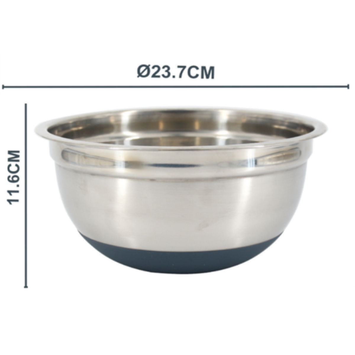 EOTIA INOX SALAD BOWL 24CM - Image 2