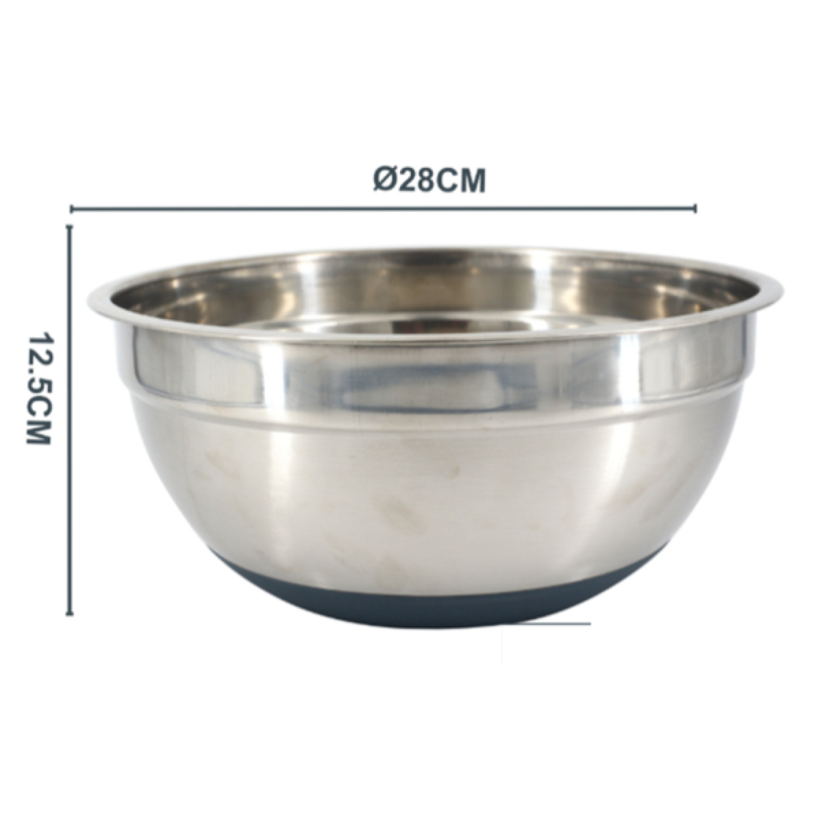 EOTIA INOX SALAD BOWL 28CM - Image 2